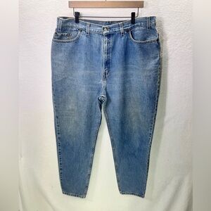 Levi’s Vintage 550 Relaxed Fit Tapered Leg Womens 20 Short Blue Denim Y2K 1805